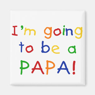 Papa wordt een primaire kleur magneet