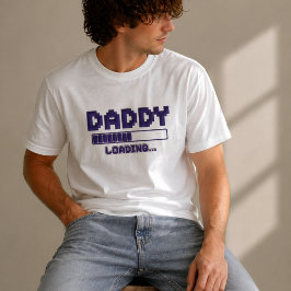 Papa wordt Gamer Ouder Verkondiging T-shirt