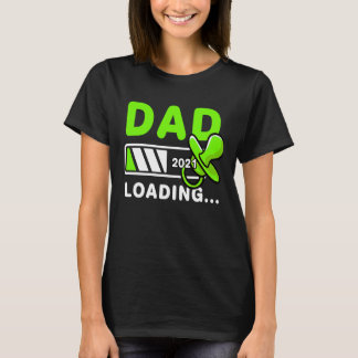 Papa wordt geladen 2021 Verwacht vader te worden T-shirt
