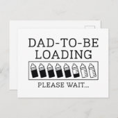 Papa wordt geladen briefkaart (Voorkant / Achterkant)