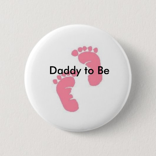 Papa wordt ronde button 5,7 cm (Voorkant)