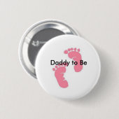 Papa wordt ronde button 5,7 cm (Voorkant /achterkant)