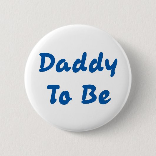 Papa wordt ronde button 5,7 cm (Voorkant)
