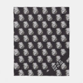 Papa wordt ultrasound foto eerste Vaderdag cadeau Fleece Deken (Voorkant)