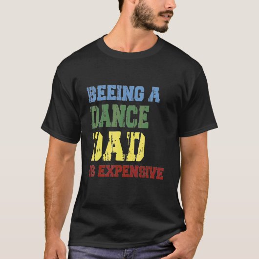 Papa zijn is duur t-shirt (Voorkant)