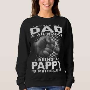 Papa zijn is een eer om een appel te zijn is zonde trui