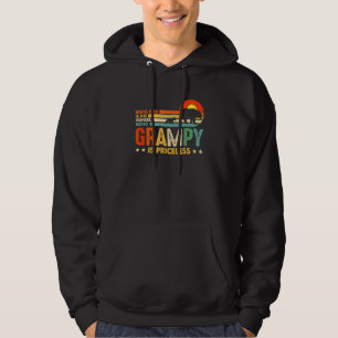 Papa zijn is een eer om grijs te zijn is geen rici hoodie