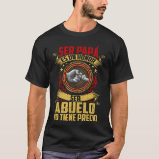 Papa zijn is een eer Opa zijn is onbetaalbaar Fath T-shirt