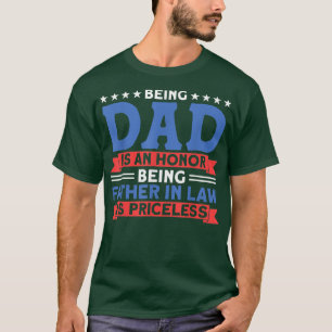 Papa zijn is een eersteklas familie t-shirt