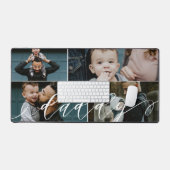 Papaapschrift | Happy Fathers Day 4 Photo Collage Bureaumat (Keyboard & Muis)