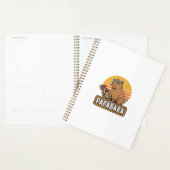 PAPABARA Retro Capibara Papa Vectorontwerp_1 Planner (Display)