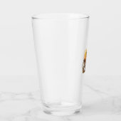 PAPABARA Retro Capibara Vader Vector Design_1 Glas (Rechts)