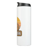 PAPABARA Retro Capibara Vader Vector Design_1 Thermosbeker (Geroteerd rechts)