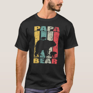 Papabeer Baby Newborn Beer Twin Family Papa T-shirt
