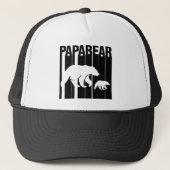 Papabeer Beer vader Papa Vaderdag. Trucker Pet (Voorkant)