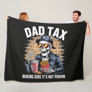 Papabroms Belastingen Zorgen dat het geen Gif Skel Fleece Deken