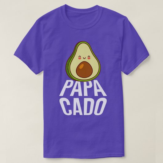 Papacado Avocado Vegan Toast T-shirt (Design voorkant)