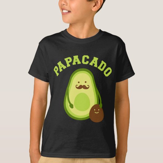 Papacado grappig geschenk voor nieuwe vader of vad t-shirt (Voorkant)