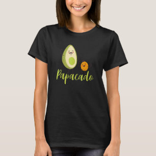 Papacado Papa om toekomstige ouder trotse papa Fru T-shirt