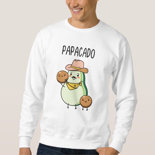 Papacado sweatshirt (Voorkant)