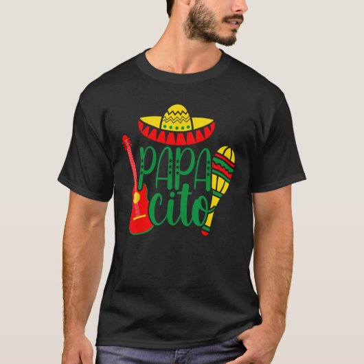 Papacito Family Cinco De Mayo Matchin Couple Mexic T-shirt (Voorkant)