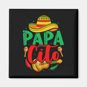 Papacito Mamacita Cinco de Mayo Grappig Paar Match Magneet