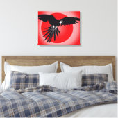 Papagei Ara Canvas Afdruk (Insitu (Slaapkamer))