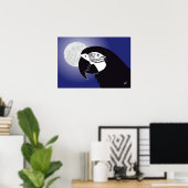 Papagei Ara Poster (Thuiskantoor)