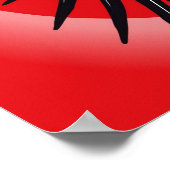 Papagei Ara Poster (Hoek)