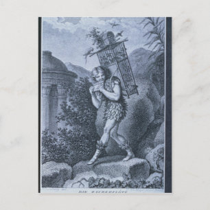 Papageno: "Ik ben de berdcatcher Briefkaart