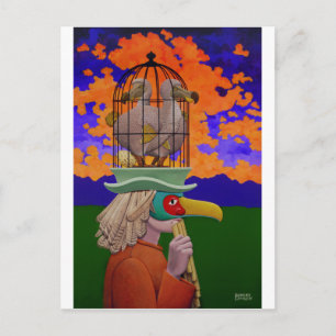 Papageno of The Birdcatcher Briefkaart