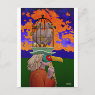 Papageno of The Birdcatcher Briefkaart