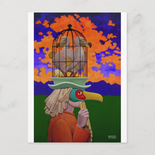 Papageno of The Birdcatcher Briefkaart (Voorkant)