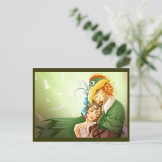 Papageno Papagena Briefkaart (Staand voorkant)