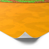 Papago Maze Copper Green Poster (Hoek)