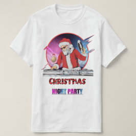 Papai Noel DJ Merry Christmas T-shirt