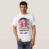 Papai Noel DJ Merry Christmas T-shirt (Voorkant volledig)