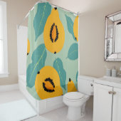 Papaja-onderzoek Douchegordijn (In situ)