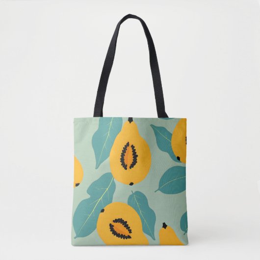 Papaja-onderzoek Tote Bag (Voorkant)