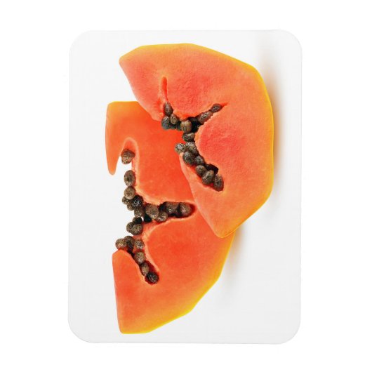 Papaja stukken magneet (Verticaal)