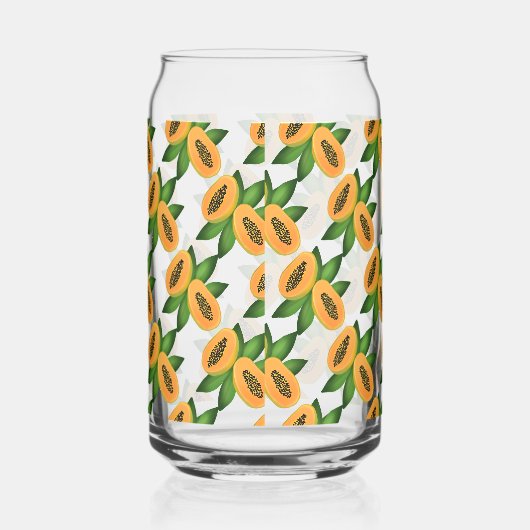 papaja's blikvorm glas (Rechts)