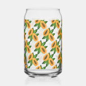 papaja's blikvorm glas (Links)