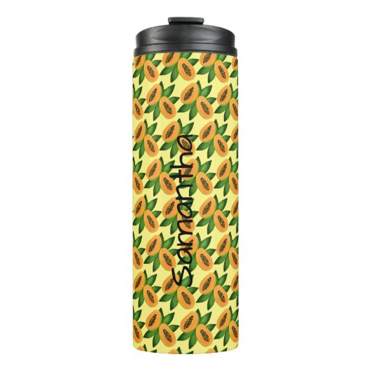 papaja's thermosbeker (Voorkant)