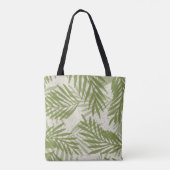 Papakolea Sandy Beach Palms Beach Bag Tote Bag (Achterkant)