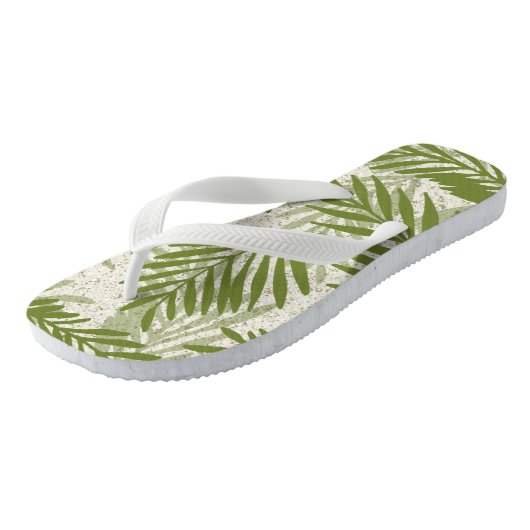 Papakolea Sandy Beach Palms Teenslippers (Schuin)