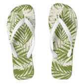 Papakolea Sandy Beach Palms Teenslippers (Voetbed)