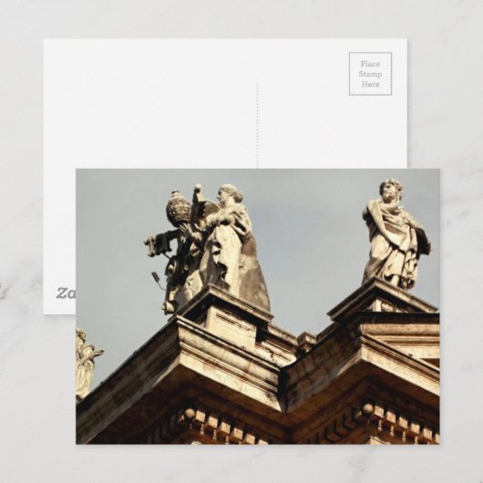 Papal Archbasilica van St. John Lateran Briefkaart (Voorkant / Achterkant)