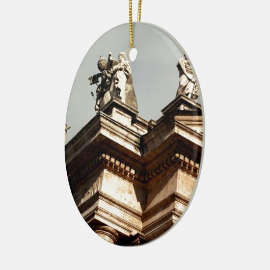 Papal Archbasilica van St. John Lateran Keramisch Ornament (Links)