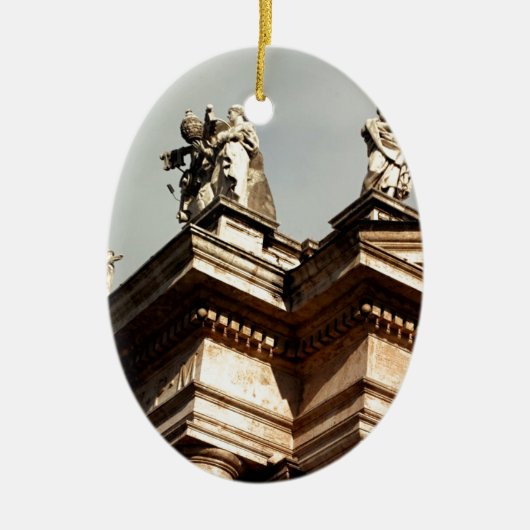 Papal Archbasilica van St. John Lateran Keramisch Ornament (Voorkant)