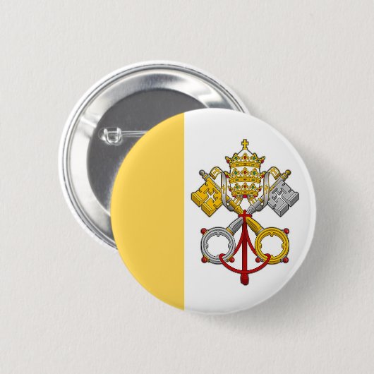 Papal Flag Button (Voorkant /achterkant)
